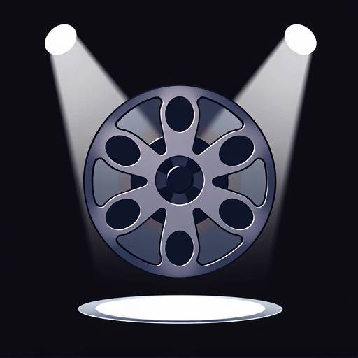Icon representing animation video production